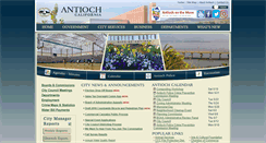 Desktop Screenshot of ci.antioch.ca.us